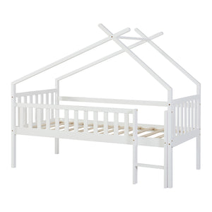 Hausbett Sotkamo 90x200cm mit Rausfallschutz [en.casa]