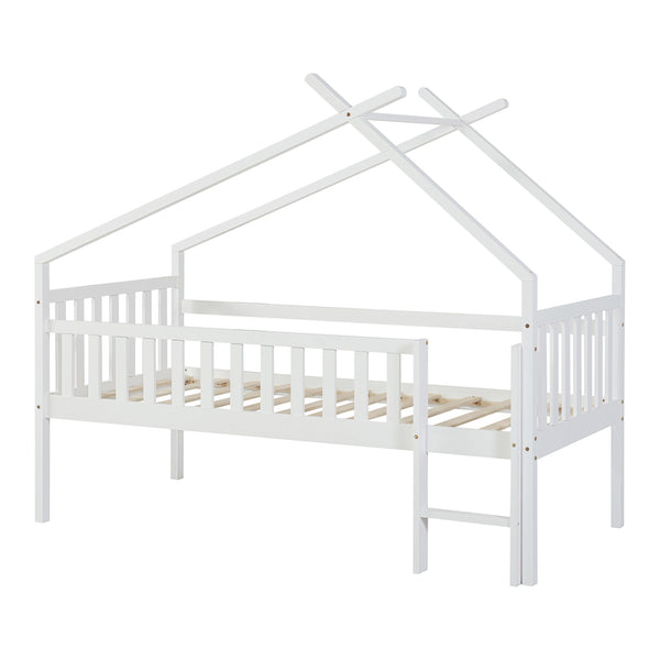 Hausbett Sotkamo 90x200cm mit Rausfallschutz [en.casa]