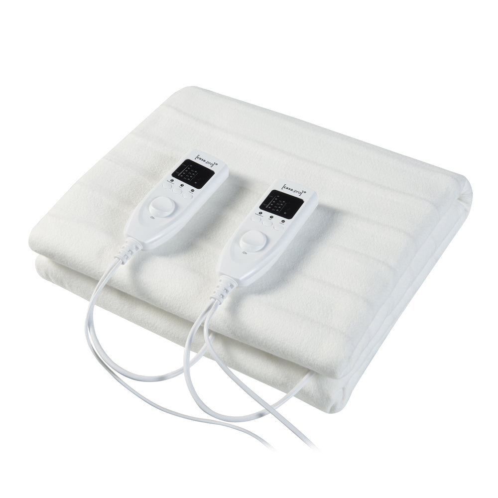 Elektrische Heizdecke 230V 50Hz Weiß [casa.pro]