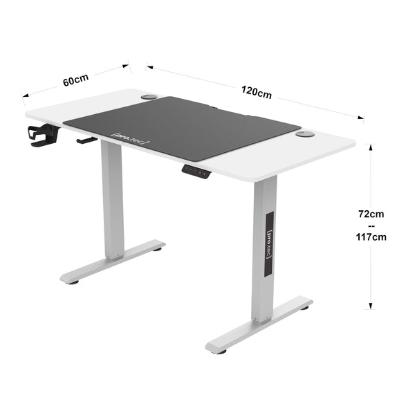 Höhenverstellbarer Tisch Stryn [pro.tec]