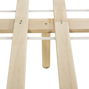 Holzbett Eksjö in versch. Größen und Farben en.casa