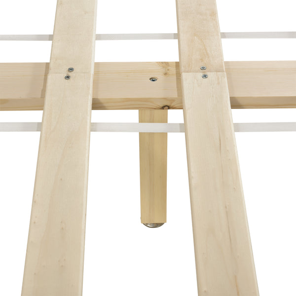 Holzbett Eksjö in versch. Größen und Farben en.casa