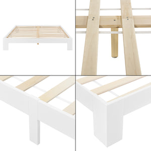 Holzbett Raisio Jugendbett versch. Farben und Größe en.casa