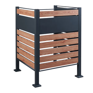 Mülltonnenzaun Uusikaupunki [en.casa]