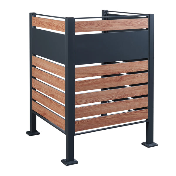 Mülltonnenzaun Uusikaupunki [en.casa]