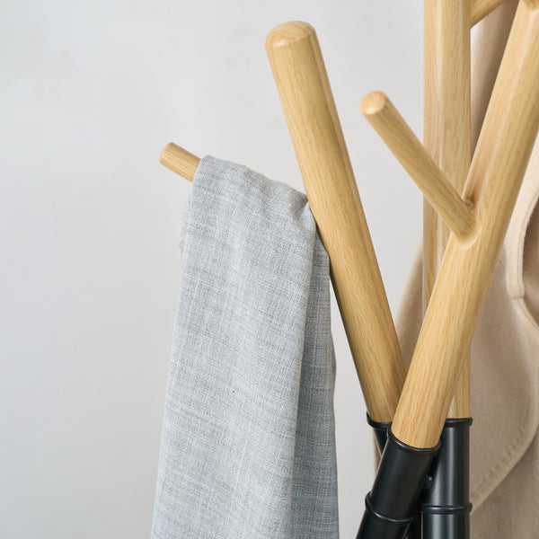 Garderobenständer Laerdal 172x49x49 cm Stahl [en.casa]