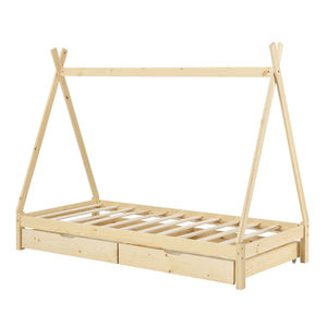Kinderbett Maine 90x200 cm mit Schubladen [en.casa]