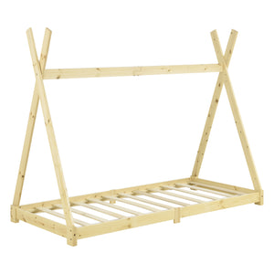 Kinderbett Höri 90x200 cm Tipi versch. Farben en.casa