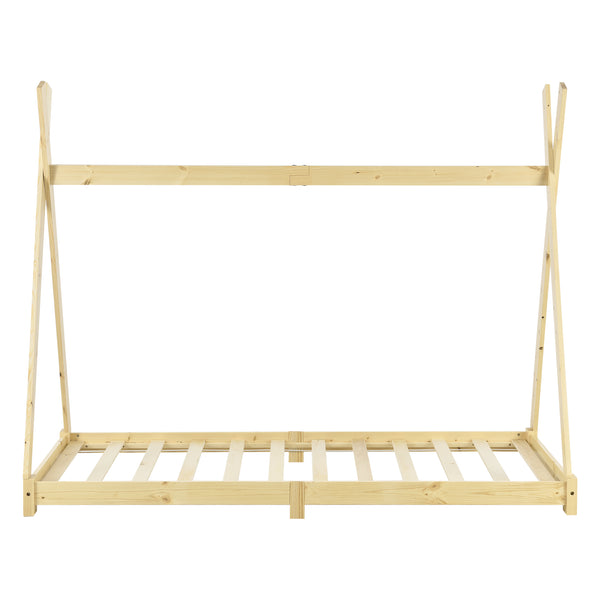 Kinderbett Höri 90x200 cm Tipi versch. Farben en.casa