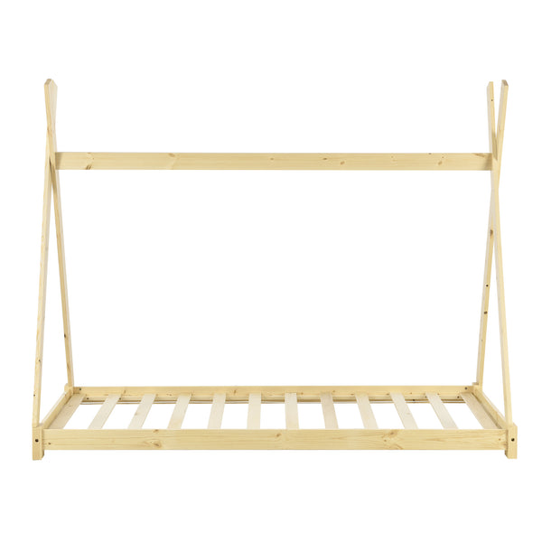 Kinderbett Onejda in Tipi-Design in versch. Größen und Farben [en.casa]