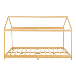 Kinderbett Vindafjord Bambus in versch. Größen [en.casa]