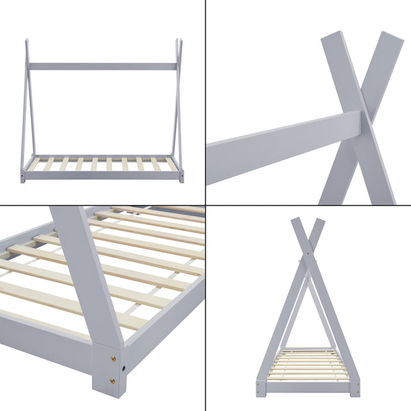 Kinderbett Onejda in versch. Größen und Farben [en.casa]