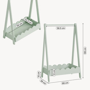 Kindergarderobe Vestnes 99x66x38 cm [en.casa]