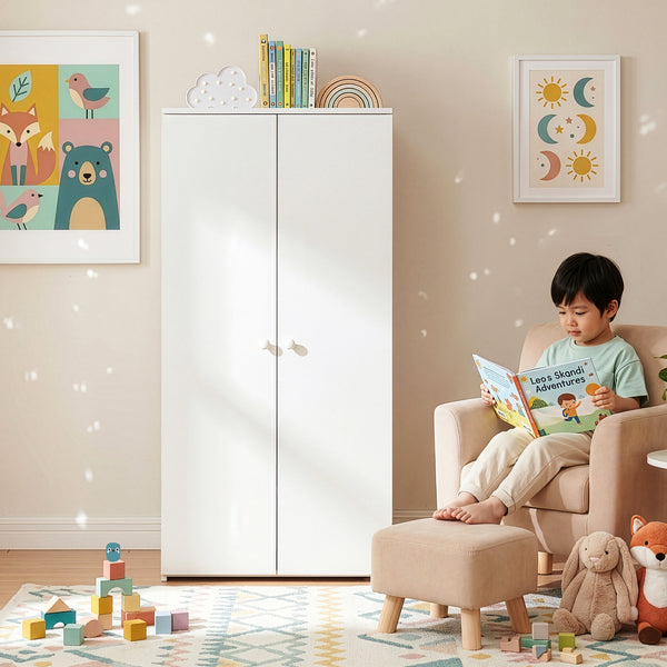 Kleiderschrank Beldinupp 123x60x40 cm [en.casa]