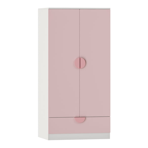 Kinderkleiderschrank Sandnes mit Schublade [en.casa]