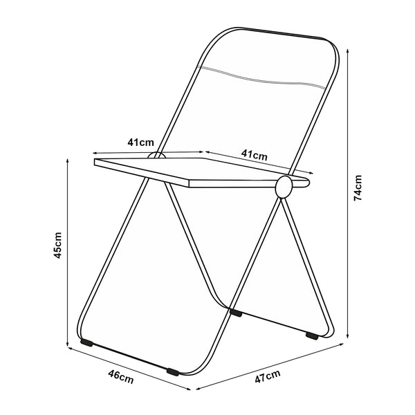 Klappstuhlset Pornainen [en.casa]