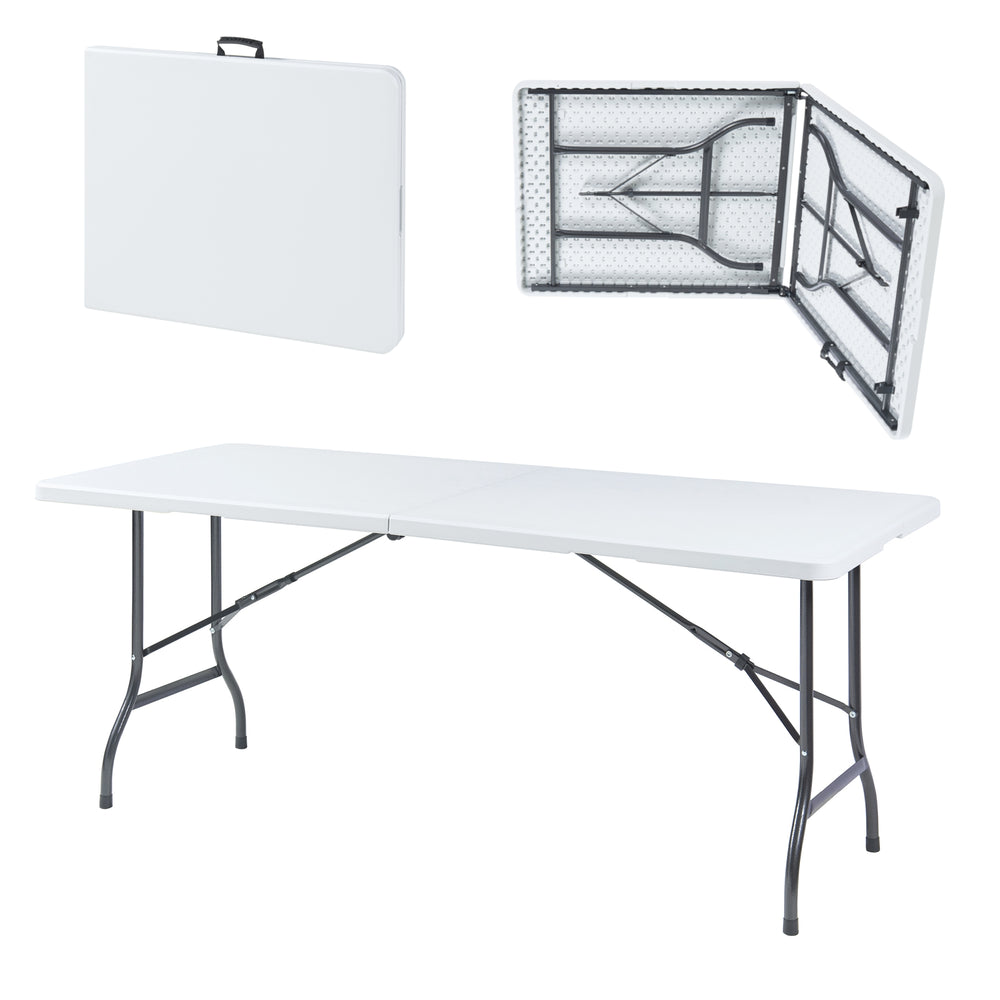 Klapptisch Ljusnarsberg aus Kunststoff [en.casa] - premiumXL