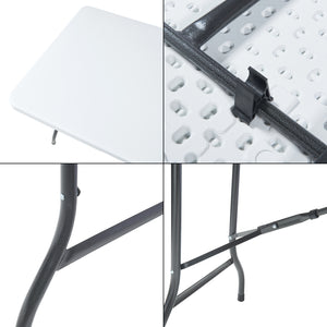 Klapptisch Ljusnarsberg aus Kunststoff [en.casa]