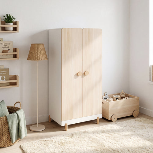 Kinderkleiderschrank Vaarentaa [en.casa]