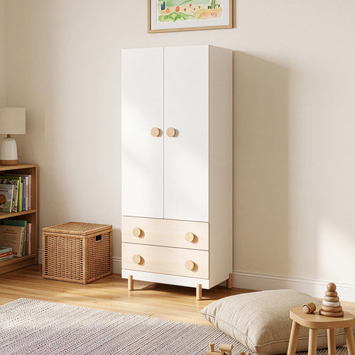 Kinderkleiderschrank Vaarentaa [en.casa]