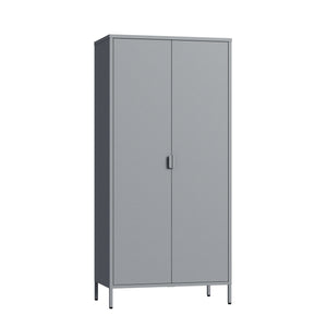 Kleiderschrank Esteli 170x80x45 cm Stahl [en.casa]