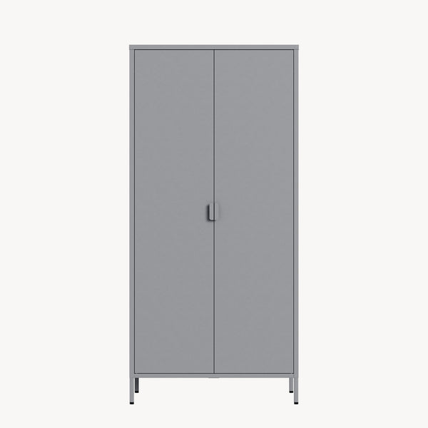 Kleiderschrank Esteli 170x80x45 cm Stahl [en.casa]