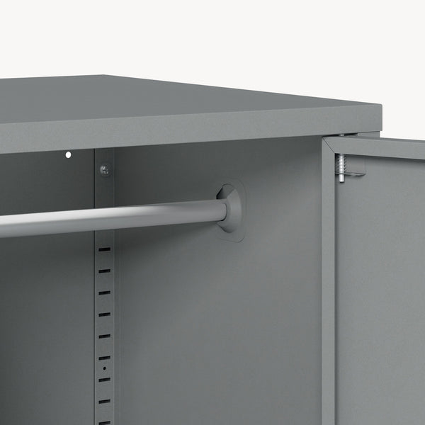 Kleiderschrank Esteli 170x80x45 cm Stahl [en.casa]