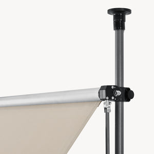 Klemmmarkise Stem Grau oder Sandfarben [pro.tec]