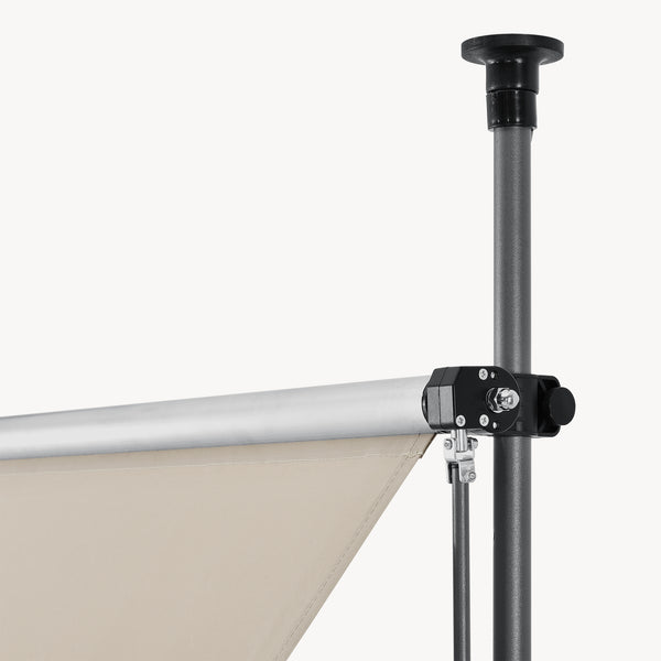 Klemmmarkise Stem Grau oder Sandfarben [pro.tec]