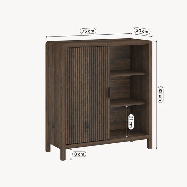 Kommode Lukkodso 82x75x30 cm [en.casa]