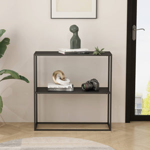 Konsolentisch Strömstad 80x80x26cm aus Stahl [en.casa]