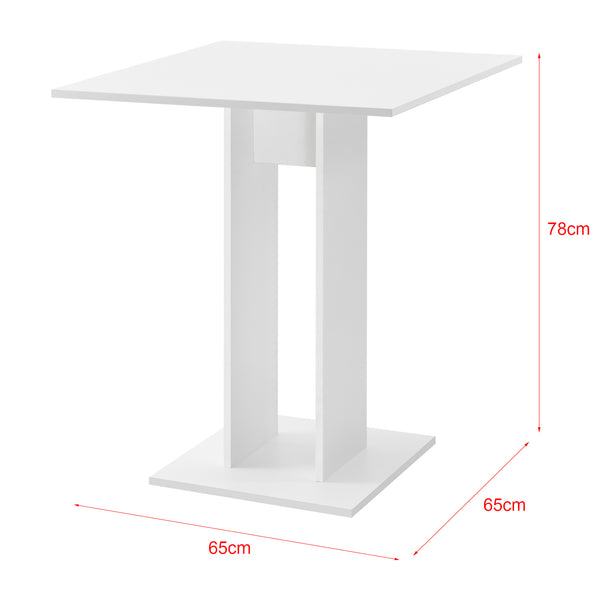 Esszimmertisch Lindesnes 65x65x78 cm in versch. Farben en.casa