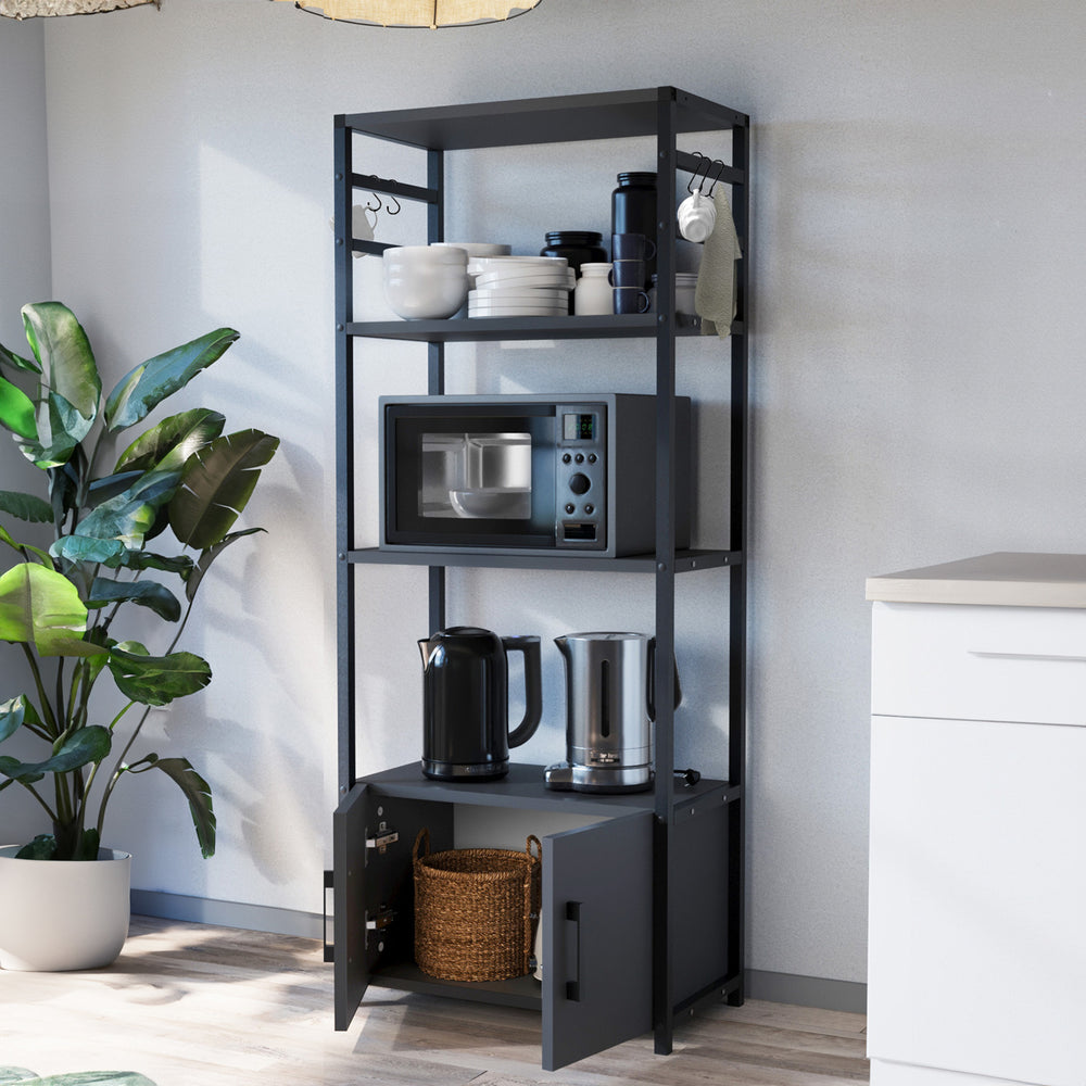 Küchenregal Arhuni 139x56x30 cm [en.casa]