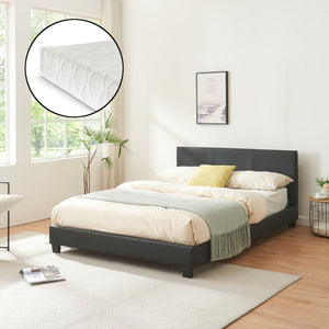 Kunstlederbett mit Matratze Kunstlederbezug Corium - premiumXL
