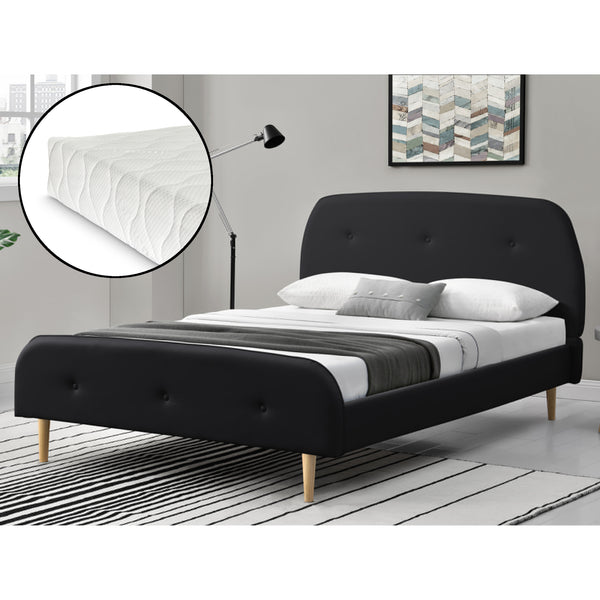 Polsterbett Albufeira mit Kaltschaummatratze in versch. Ausführungen Corium