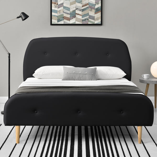 Polsterbett Albufeira mit Kaltschaummatratze in versch. Ausführungen Corium