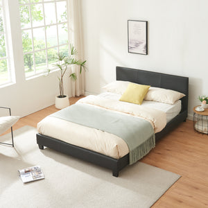 Kunstlederbett mit Matratze Kunstlederbezug Corium