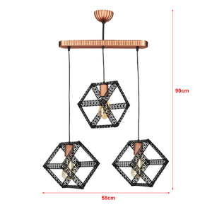 Hängeleuchte Diss in versch. Farben und Größen [lux.pro]