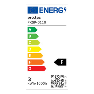 LED-Badspiegel Lizzano Weiß in versch. Größen [pro.tec]