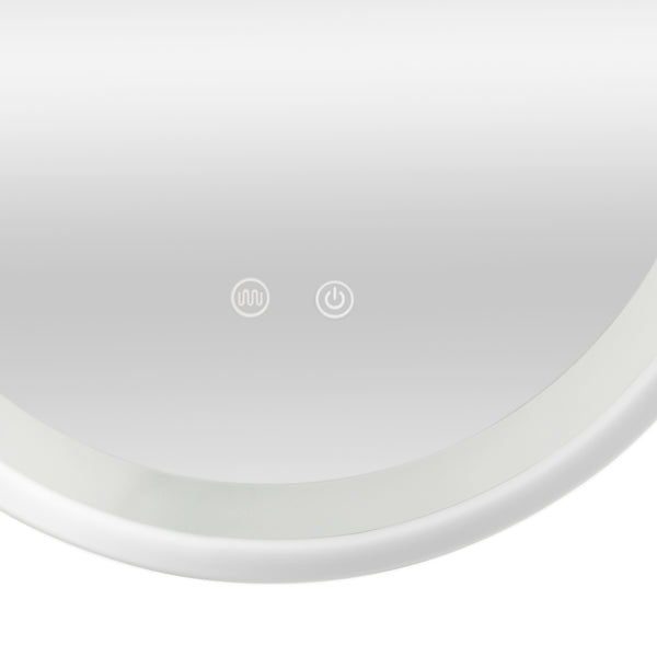 LED-Badspiegel Maratea Silber in versch. Größen [pro.tec]