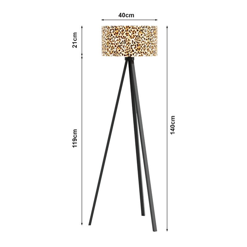 Maßskizze Stehlampe Royal Tunbridge Wells [lux.pro]
