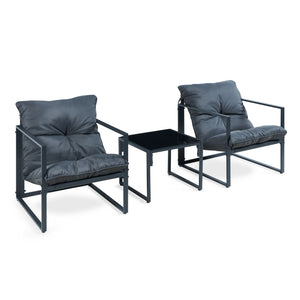 Loungeset Karg 3-tlg. [casa.pro]