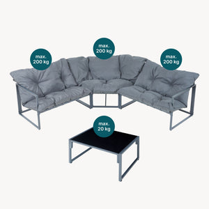 Loungeset Karg [casa.pro]