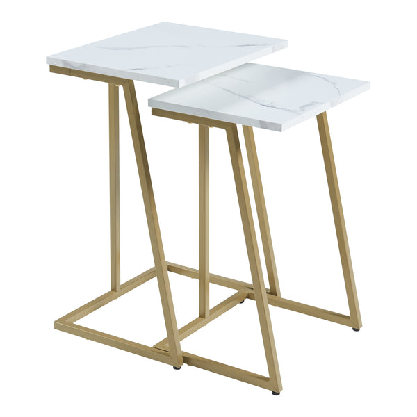 Satztisch Salem 2er Set [en.casa]