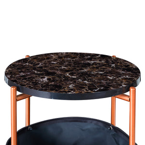 Beistelltisch Suonenjoki 59x47cm in versch. Farben [en.casa]