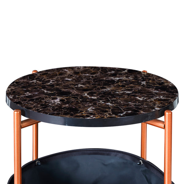 Beistelltisch Suonenjoki 59x47cm in versch. Farben [en.casa]