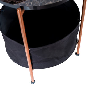 Beistelltisch Suonenjoki 59x47cm in versch. Farben [en.casa]