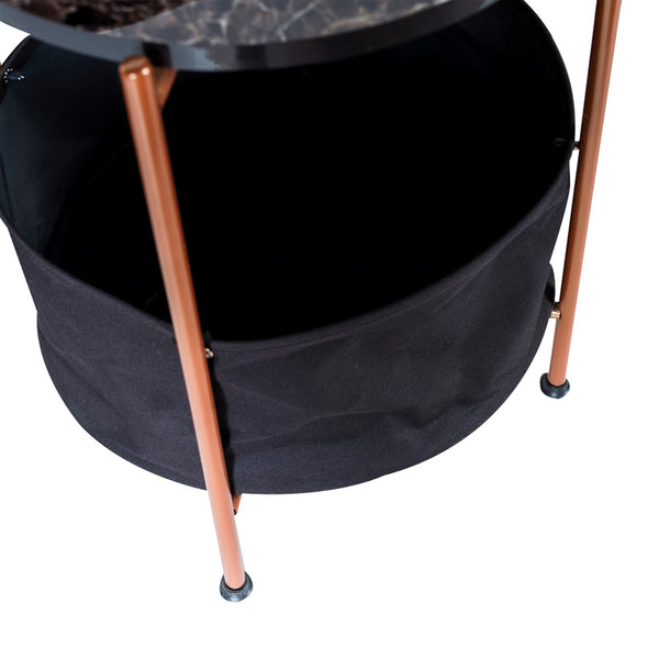 Beistelltisch Suonenjoki 59x47cm in versch. Farben [en.casa]