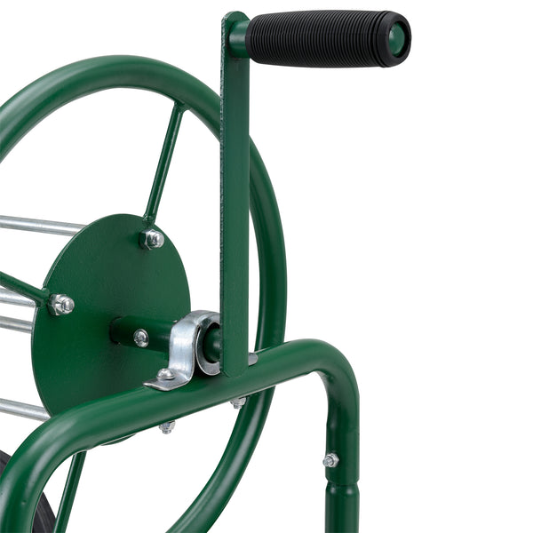 Metall Schlauchwagen für 3/4' Schlauch - bis zu 60m Schlauch - Schlauchtrommel Aufroller Gartenschlauch [pro.tec]