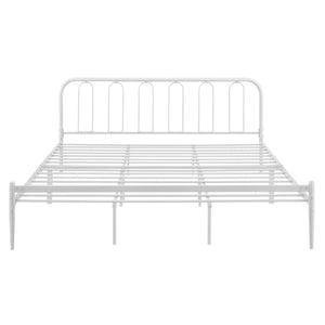 Metallbett Hanko in versch. Größen Weiß en.casa